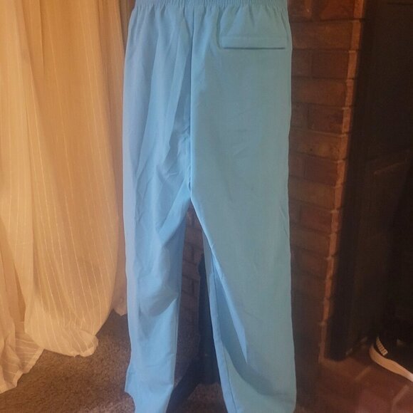 Nike Light Blue Workout/Walking Track Pant - Size M - Picture 3 of 12